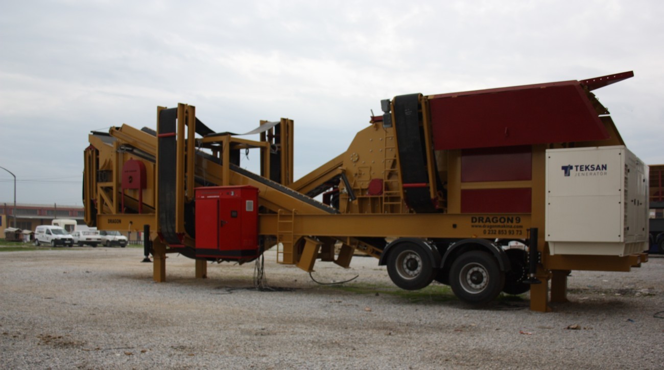Satılık Mobil Kırma Eleme Makinası
