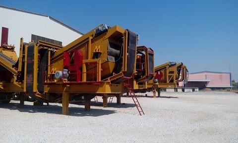 250 Ton/Saat Kapasiteli Mobil Konkasör