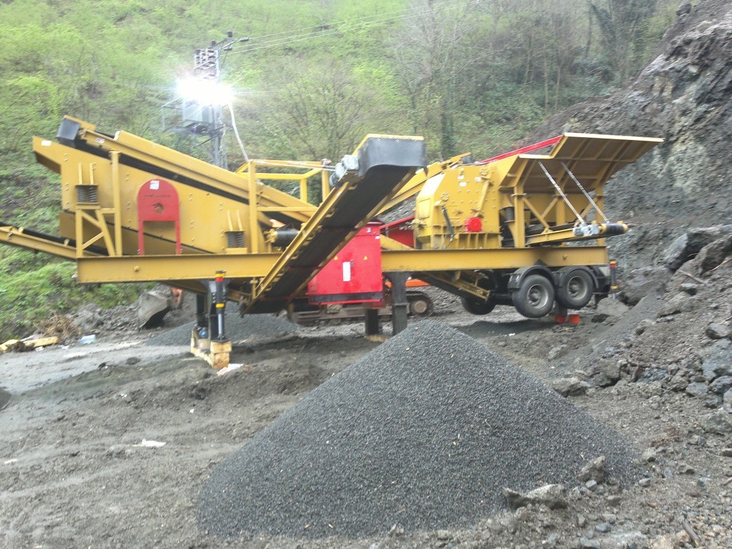 Satılık Kapalı Devre Kırma Eleme Tesisi
