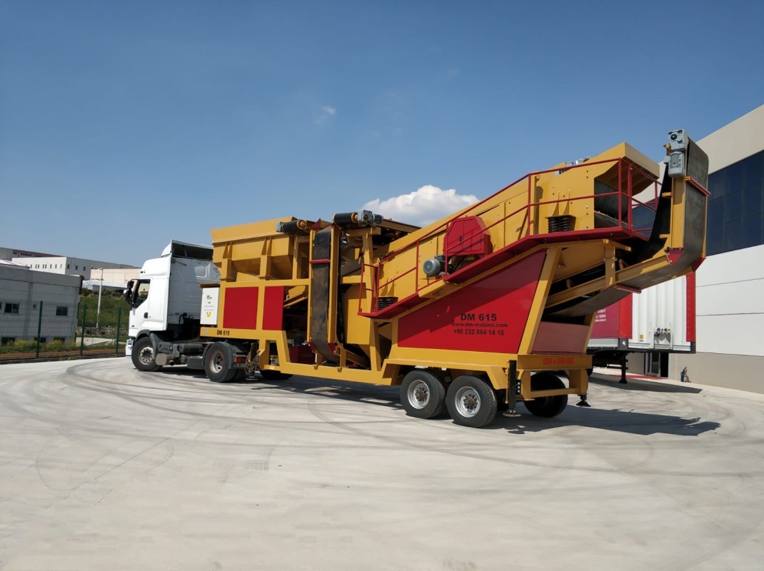 Mobil Konkasör Kırma Eleme Tesisi - DRG Makina