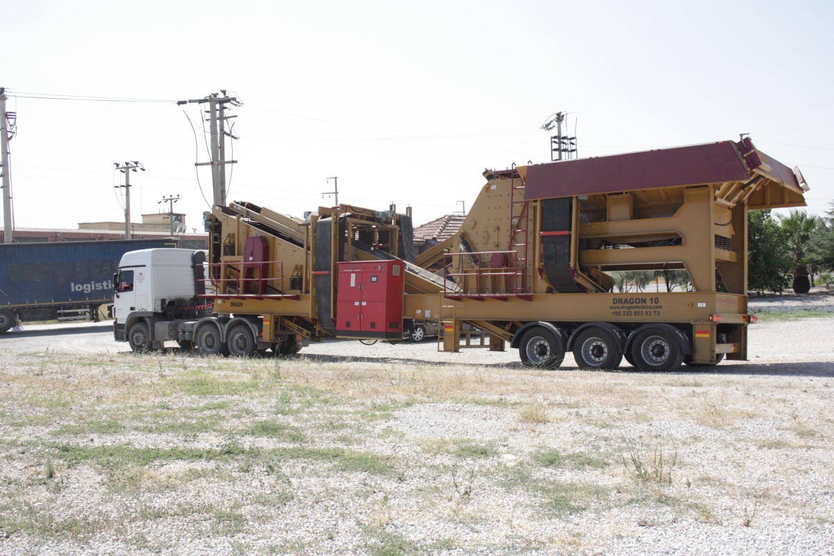 Mobil Primer Darbeli Kırıcı - Mobil Kırma Eleme Tesisi