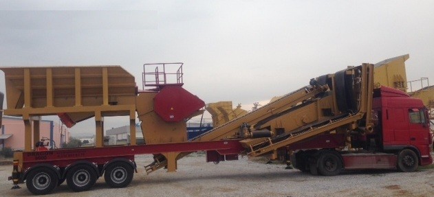 Mobil Konkasör - Mobil Kırma Eleme Tesisi İmalatı - DRG Makina
