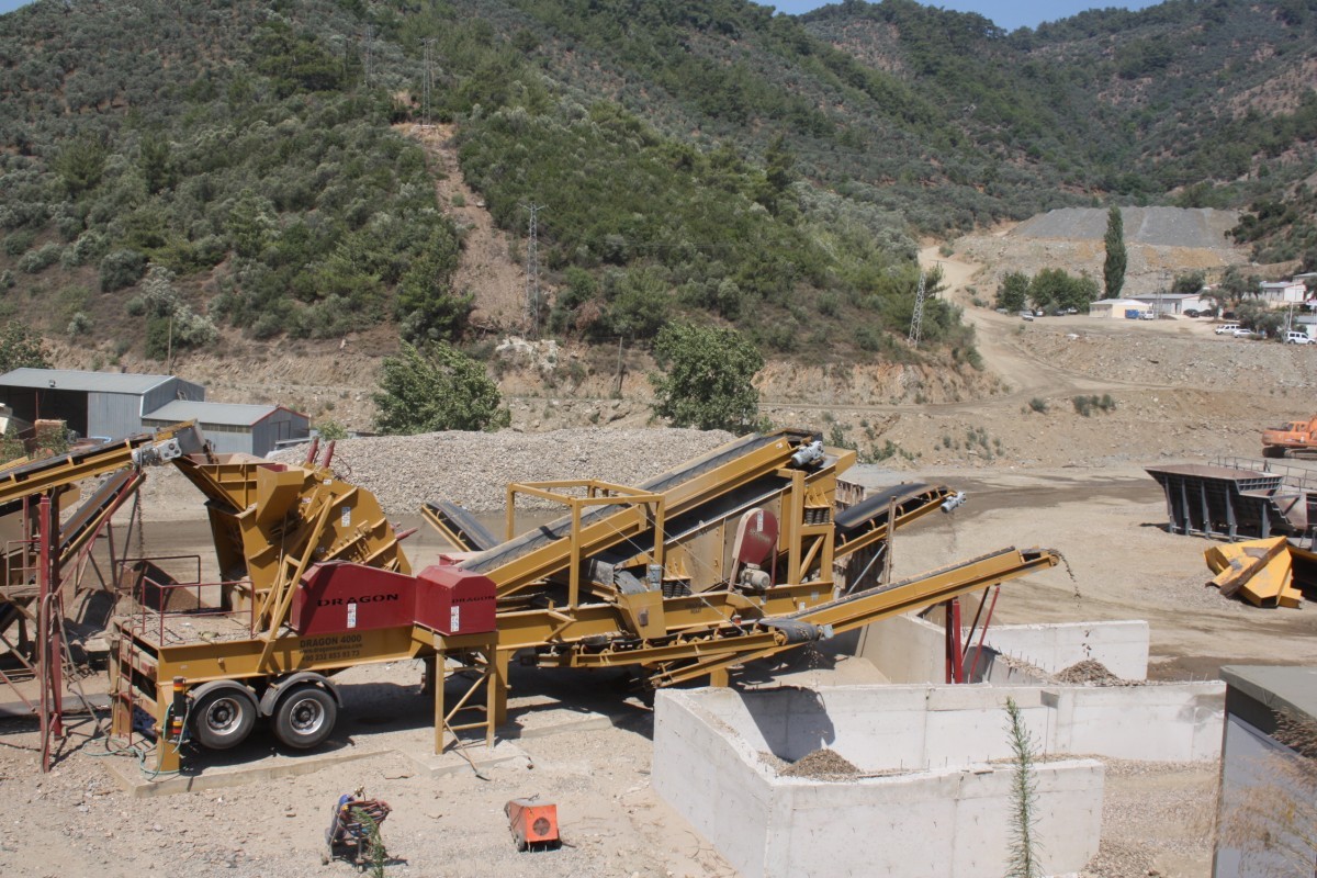 Taşınabilir Mobil Konkasör Adana - DRG Makina