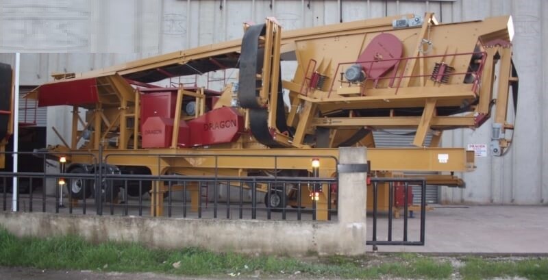 Mobil Konkasör (150-200 Ton/Saat Kapasiteli) - DRG Makina