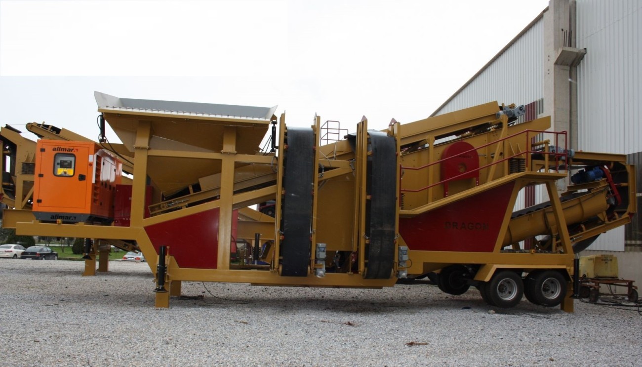 Satılık Mobil Konkasör ( 200-250 Ton/Saat Kapasiteli) - DRG Makina