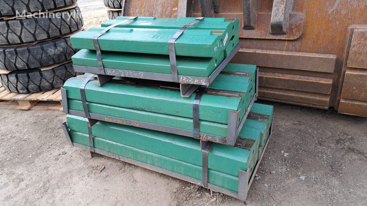 Metso İçin Paletler ve Aşınma Zırhları
