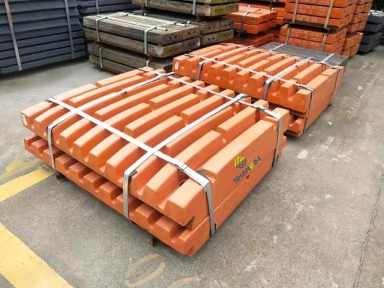 Metso İçin Paletler ve Aşınma Zırhları