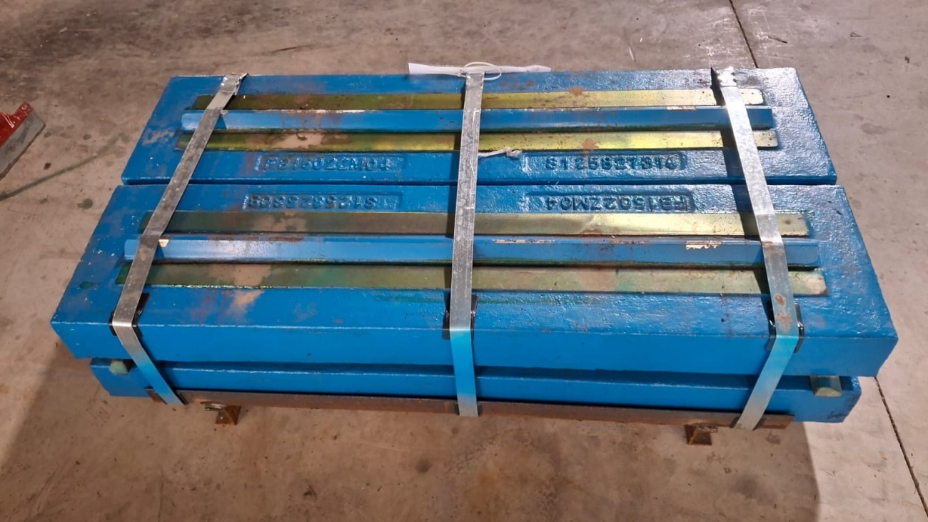 METSO LT 1110 Yüksek Manganlı–Kromlu (Mn18Cr2) PALETLERİ - DRG DÖKÜM