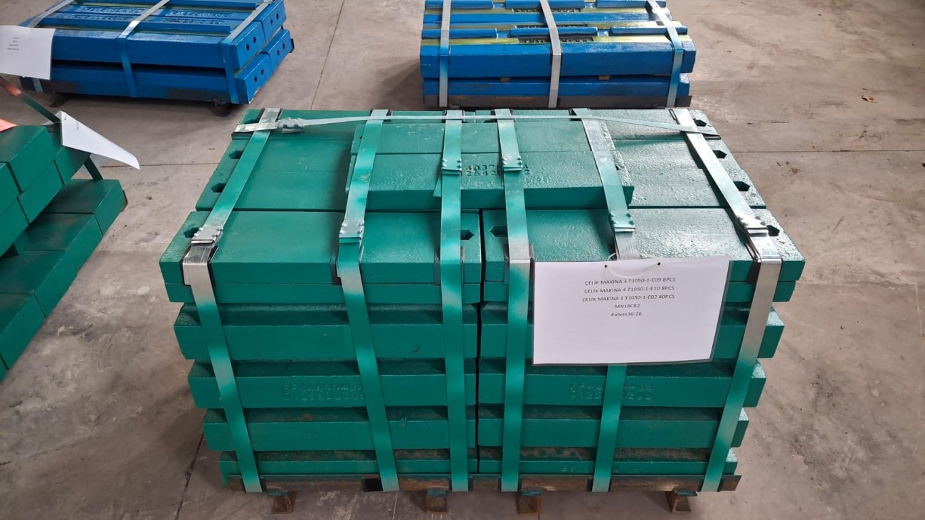 Konkasör Tesisi Dayanıklı Özel Alaşımlı Dökümleri