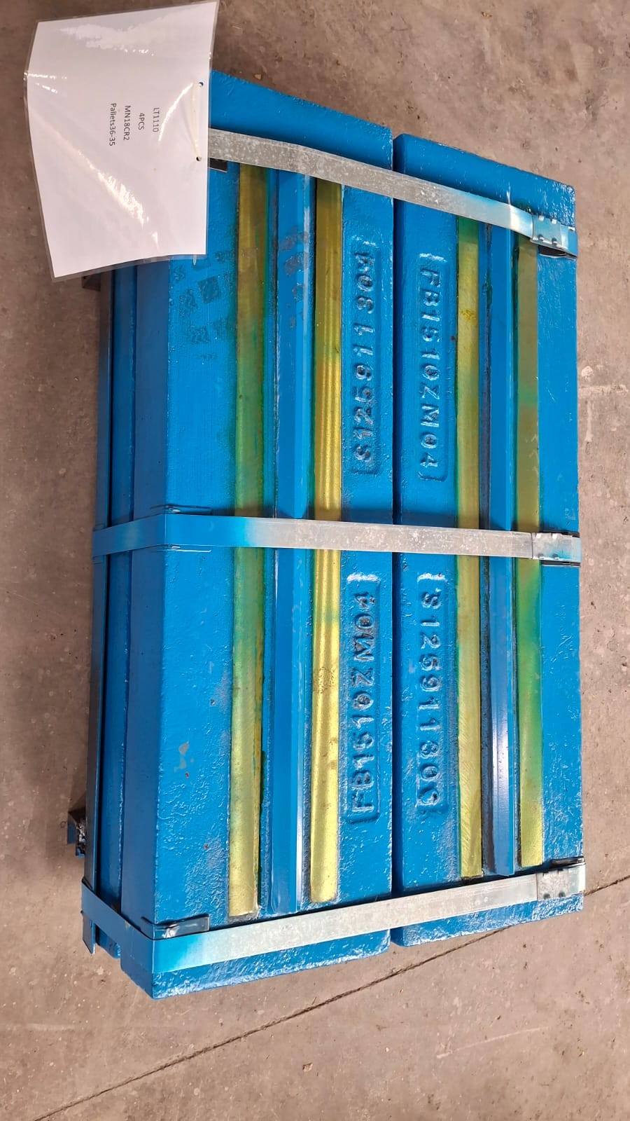 METSO LT 1110 PALETLERİ & Özel Alaşımlı İşlenmiş Dökümler